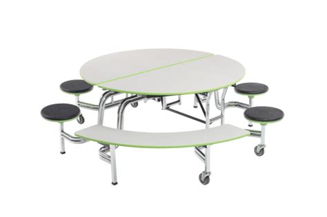 Mitchell Furniture Systems Np1012 Portable Table With 12 Individual