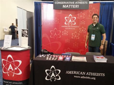 In A First Atheist Activist Addresses Conservative Conference