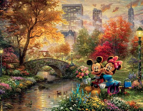 Buy Ceaco - 4 in 1 Multipack - Thomas Kinkade - Disney Dreams 