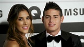 El futbolista James Rodríguez y su esposa Daniela Ospina anunciaron su ...