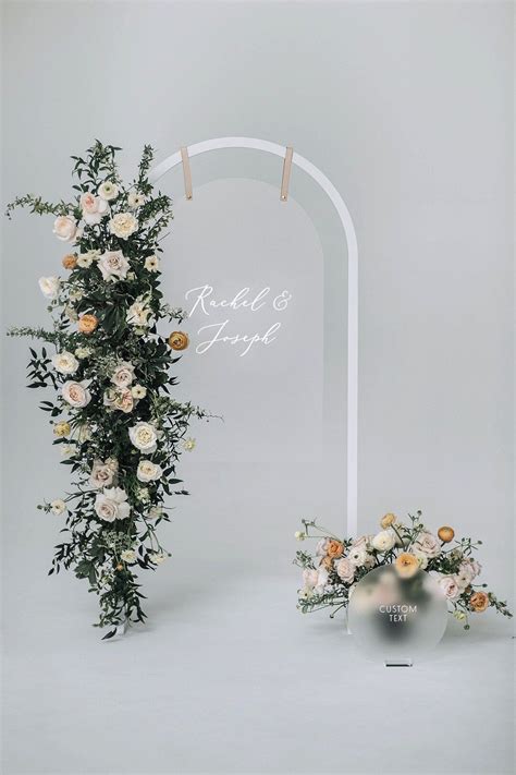 Arched Wedding Welcome Sign Custom Calligraphy Wedding Etsy Event