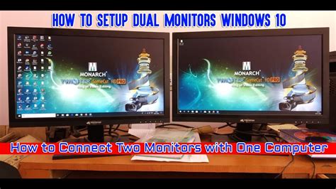 It allows people (guest/visitor) to use your pc without having access to your personal files. How to setup dual monitors windows 10 - YouTube