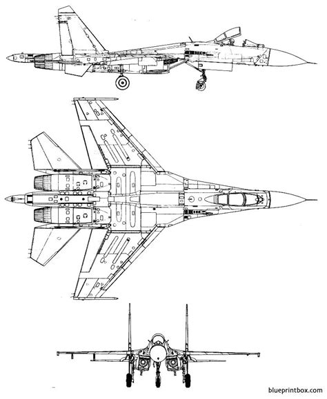 Sukhoi Su 27 Flanker Free Plans And Blueprints Of