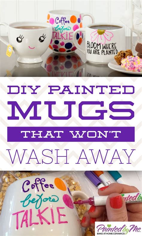 Finally A Diy Painted Mug That Wont Wash Away All You Simply Do Is