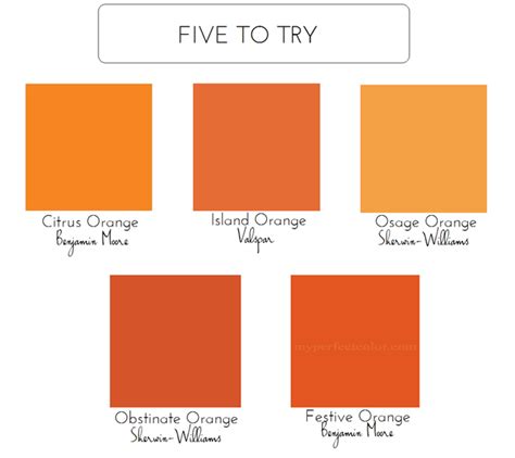 Orange colors used in living rooms add autumnul grace to your space. 5 Bold Colors For The Front Door - Emily A. Clark