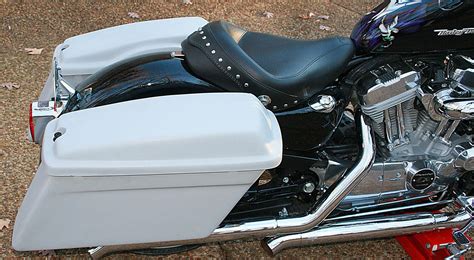 V Twin News Sumax Hard Bags And Brackets For Sportsters