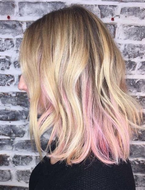 Bleaching is not always necessary as muted hues of the color will often look just as good when stylishly thrown. Peek a Boo Highlights Ideas for Any Hair Color (2018)