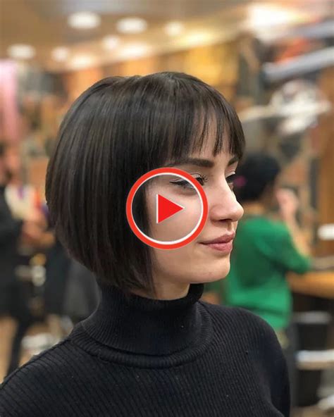 Check spelling or type a new query. A-Line Bob Haircut With Curtain Bangs #curtainbangs A-Line ...