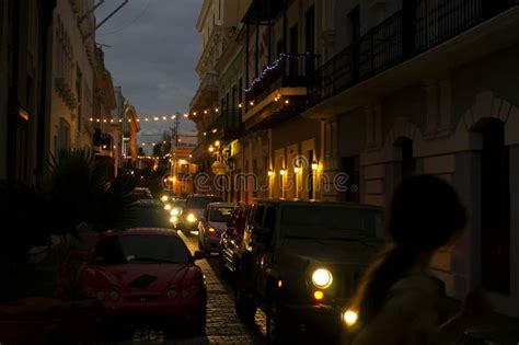 Old San Juan At Night Stock Photo Image Of Landmark 31469868