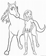Spirit Riding Free Coloring Pages Printable - FREE PRINTABLE TEMPLATES
