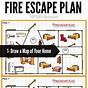 Fire Escape Plan Worksheet