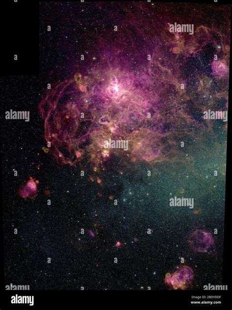 Tarantula Nebula Ngc 2070 30 Doradus Stock Photo Alamy