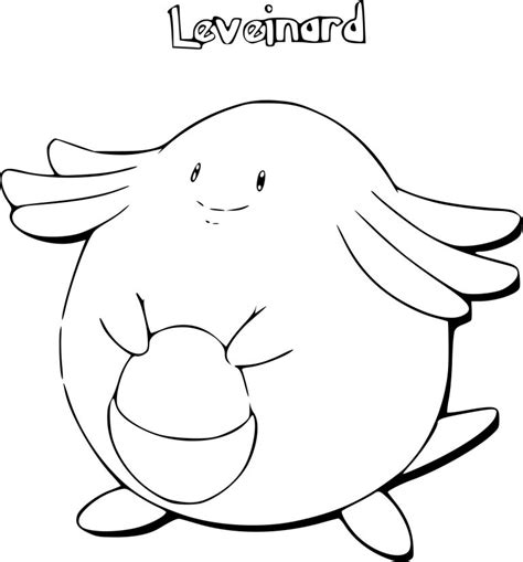 Chansey Pokemon Coloring Page Free Printable Coloring Pages On