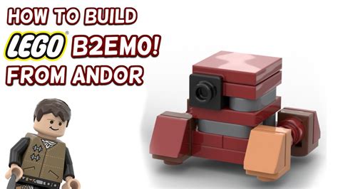 How To Build A Lego B2emo From Andor Youtube