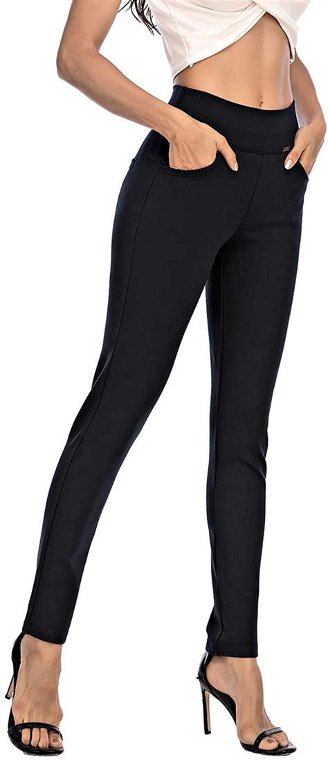Neezeelee Dress Pants For Women Comfort Stretch Slim Fit Leg Skinny High Waist P Ebay