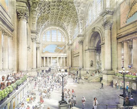 Renderings Restore Nycs Original Penn Station In Todays Context