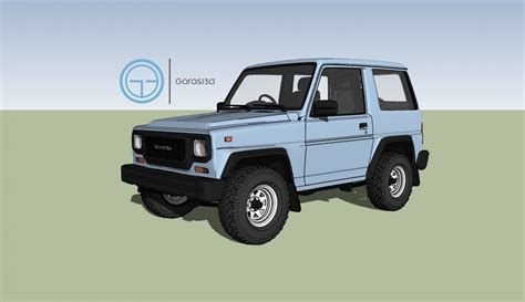 Daihatsu Taft Rocky Hiline 3D Model In SUV 3DExport