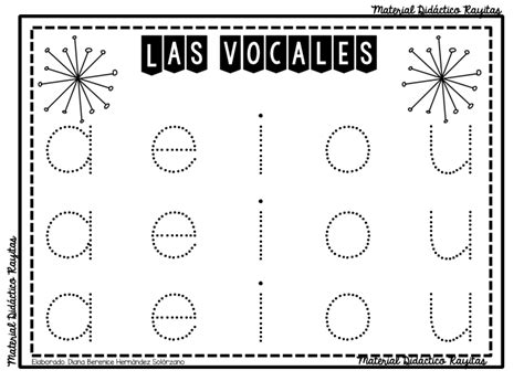Cuaderno Para Trabajar Las Vocales Imagenes Educativas
