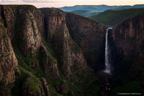 Discover Lesotho The Mighty Maletsunyane Falls In Semonkong Is One