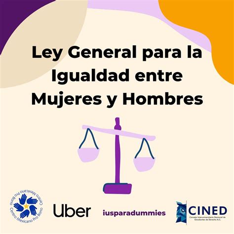 Ley General Para La Igualdad Entre Mujeres Y Hombres By Centro Mexicano Pro Bono Ac Issuu