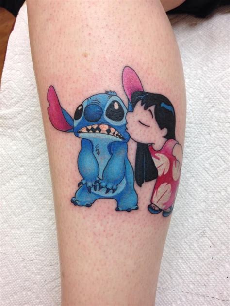 Lilo And Stitch Tattoo Тату на спину для девушек Тату Тату на спине
