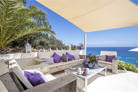 Exclusive Villas Ibiza La Villa Es Cubells Front Line Sea Access