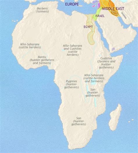 Africa History Map 200 Bce