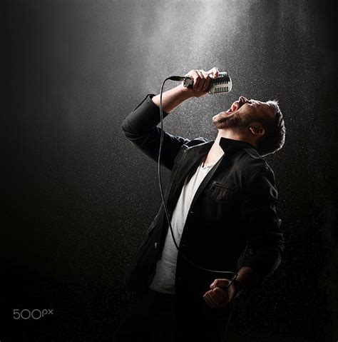 Male Singer Performing By Johan Swanepoel On 500px Singing Poses