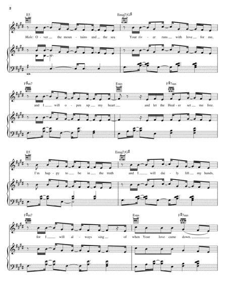 I Could Sing Of Your Love Forever By Martin Smith Digital Sheet Music