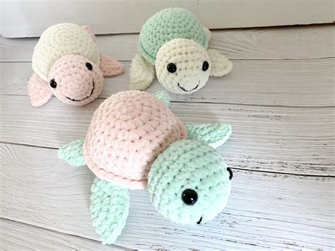 Plush Turtle Free Crochet Pattern Abigurumii