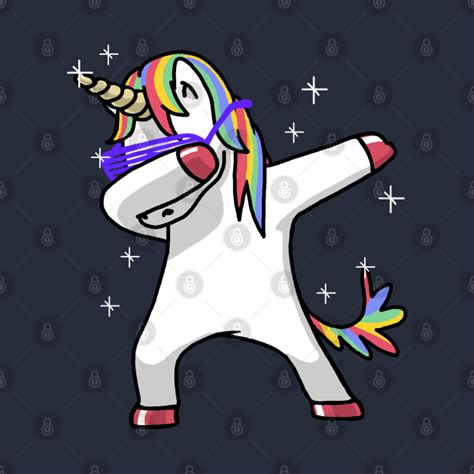 Dabbing Unicorn Shirt Dab Hip Hop Funny Magic Unicorn T Shirt