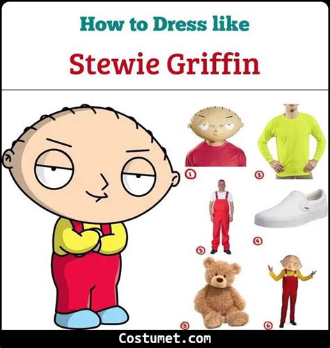Stewie Griffin Costume For Cosplay And Halloween