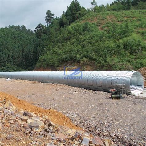Sell Corrugated Steel Culvert Pipe To Kenya China Sell