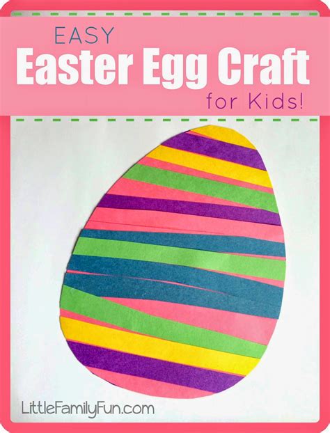 Easy Easter Egg Craft For Kids
