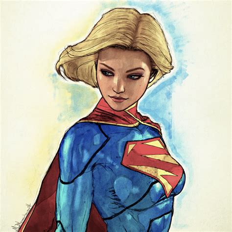 New 52 Supergirl By Mike B Hassett On Deviantart Supergirl Comic Supergirl Dc Comics Artwork