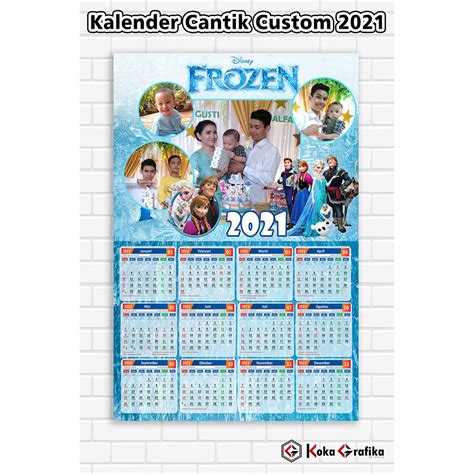 Jual Kalender Custom Shopee Indonesia