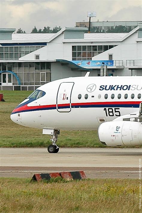 Sukhoi Ssj 100 At Airshow Maks 2009 © Vladimir Karnozov Photobank