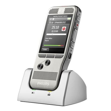 Philips Dpm6000 Pocket Memo Voice Recorder Voice Recording Per660981