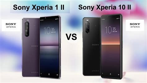 Sony Xperia 1 Ii Vs Sony Xperia 10 Ii Sony Xperia Compare Youtube