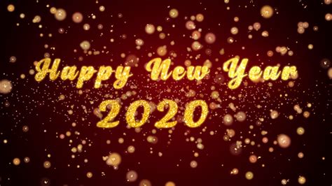 Happy New Year 2020 1920x1080 Wallpapers Wallpaper Cave