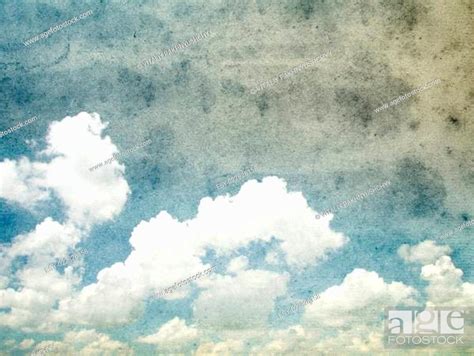Retro Cloudy Sky Stock Photo Picture And Low Budget Royalty Free