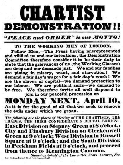 Chartistslovett London Working Mens Associationnewport Rebellionncanational Chartist