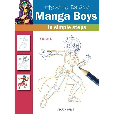 How To Draw How To Draw Manga Boys In Simple Steps Paperback