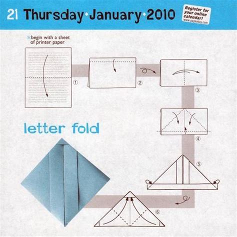 Letter Folding Origami Letter Origami Letter Fold