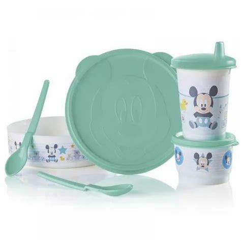 Tupperware Disney Baby Mickey Mouse Feeding Set At Rs 1364set