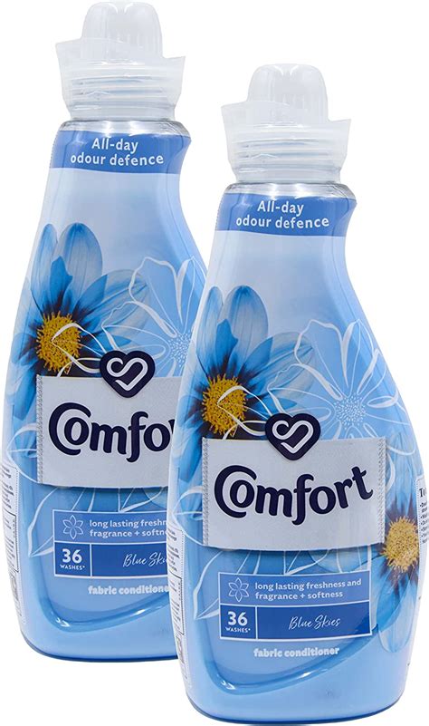 Comfort Blue Skies Fabric Conditioner For Long Lasting Freshness And