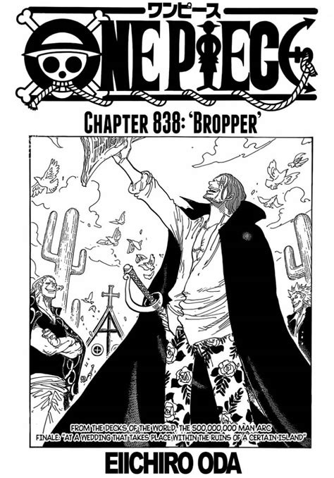 One Piece Chapter 838 The Latest Chapter Is Out At Mangafreak Manga