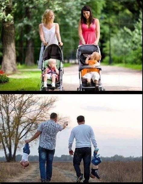 15 Diferencias Entre Mamá Y Papá Al Cuidar A Los Hijos Taringa