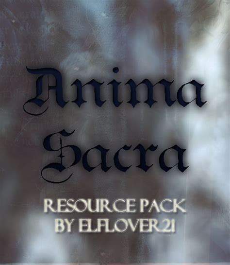 Anima Sacra Mini Resource Pack By Elflover21 On Deviantart