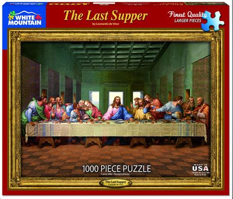 Last Supper Jigsaw Puzzle 1000 Pc